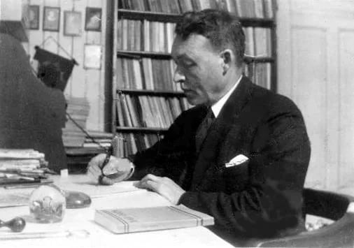 Porträt von Johan Austbø (1879–1945) – Gedenkseite
