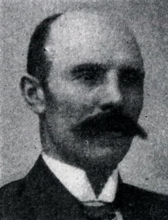 Porträt von Johan Jæger Caroliussen (1868–1950) – Gedenkseite