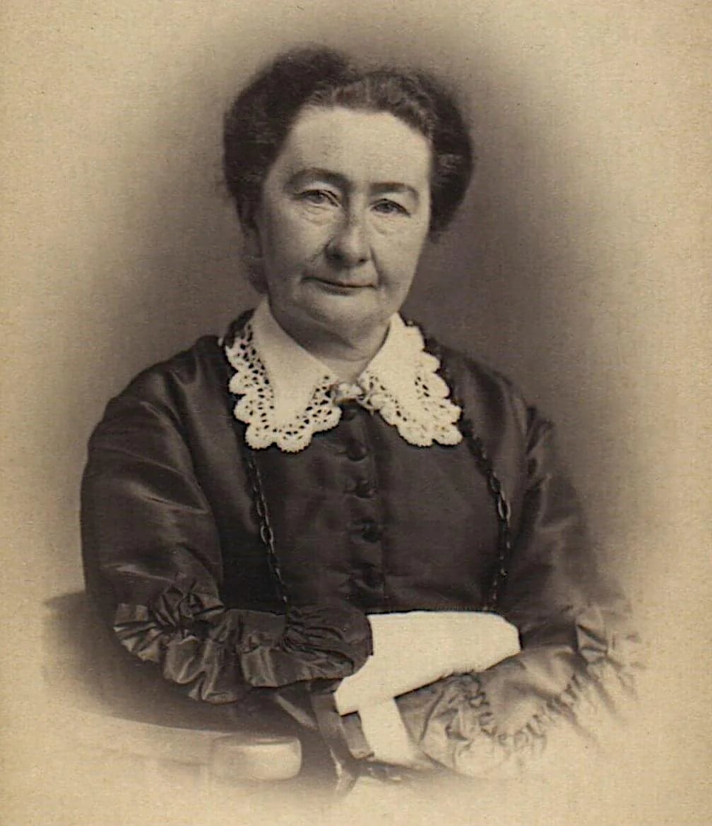 Portrait of Julie Sødring (1823–1894) – memorial page