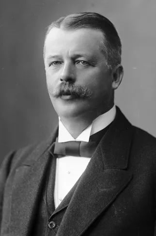 Porträt von Jørgen Wright Cappelen (1857–1934) – Gedenkseite