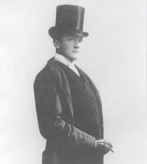 Portrait of Kalle Løchen (1865–1893) – memorial page