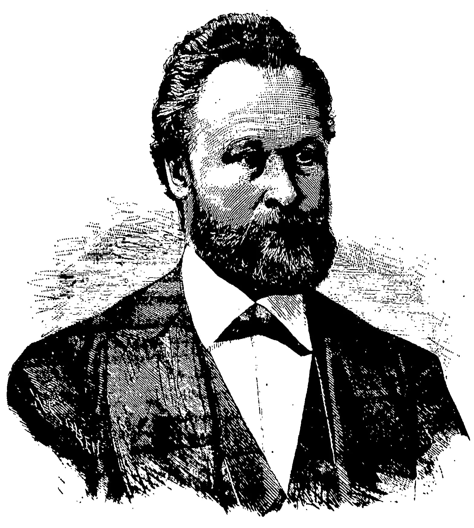 Portrait of Knut Kirkhorn (1830–1885) – memorial page