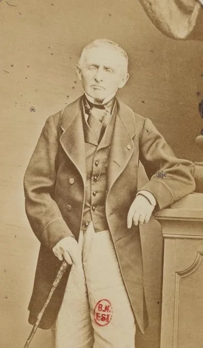 Porträt von Eugène d'Harcourt (1786–1865) – Gedenkseite