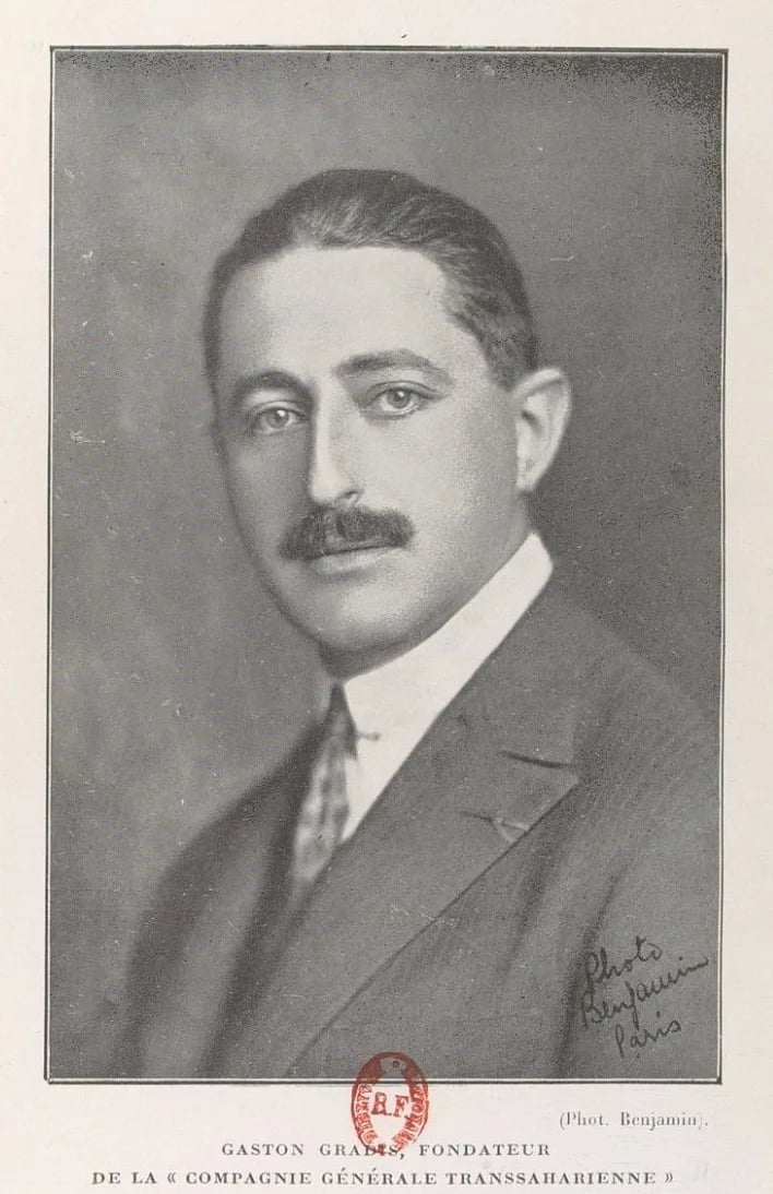 Porträt von Gaston Gradis (1889–1968) – Gedenkseite
