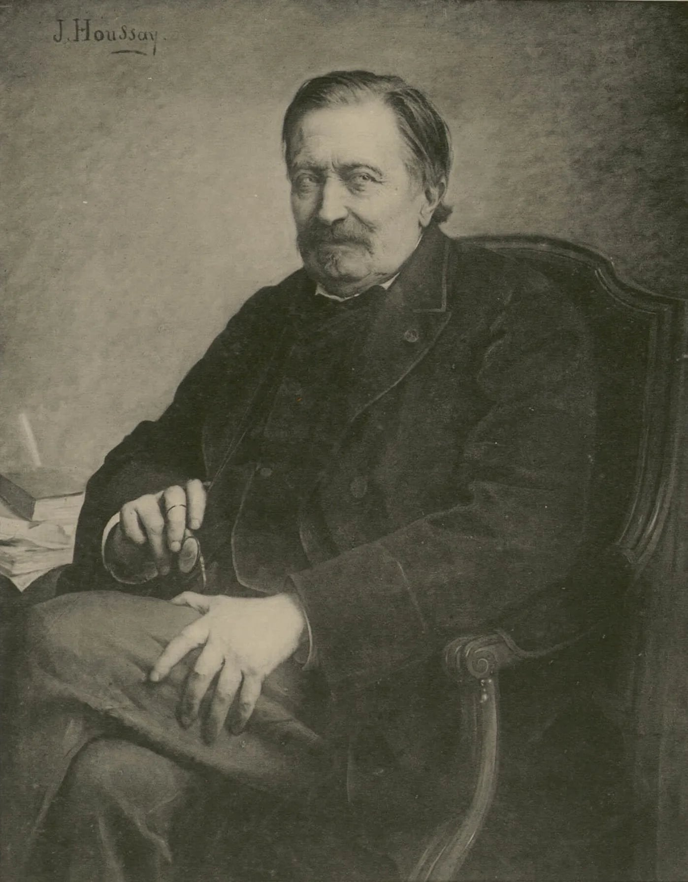 Portrait of Louis Ronchaud (1816–1887) – memorial page