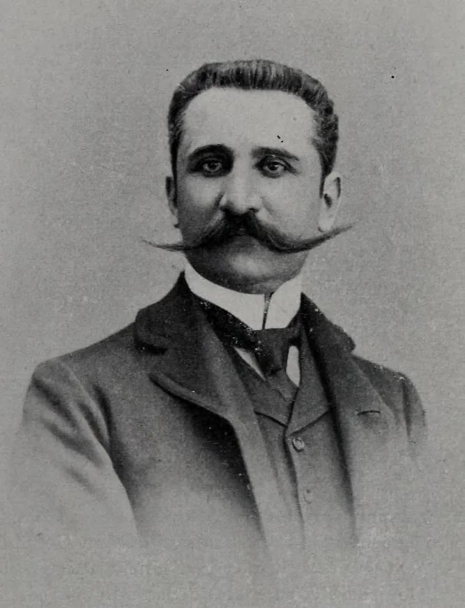 Porträt von Georges Schwob d'Héricourt (1864–1942) – Gedenkseite