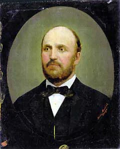 Porträt von Václav Klán (1839–1903) – Gedenkseite