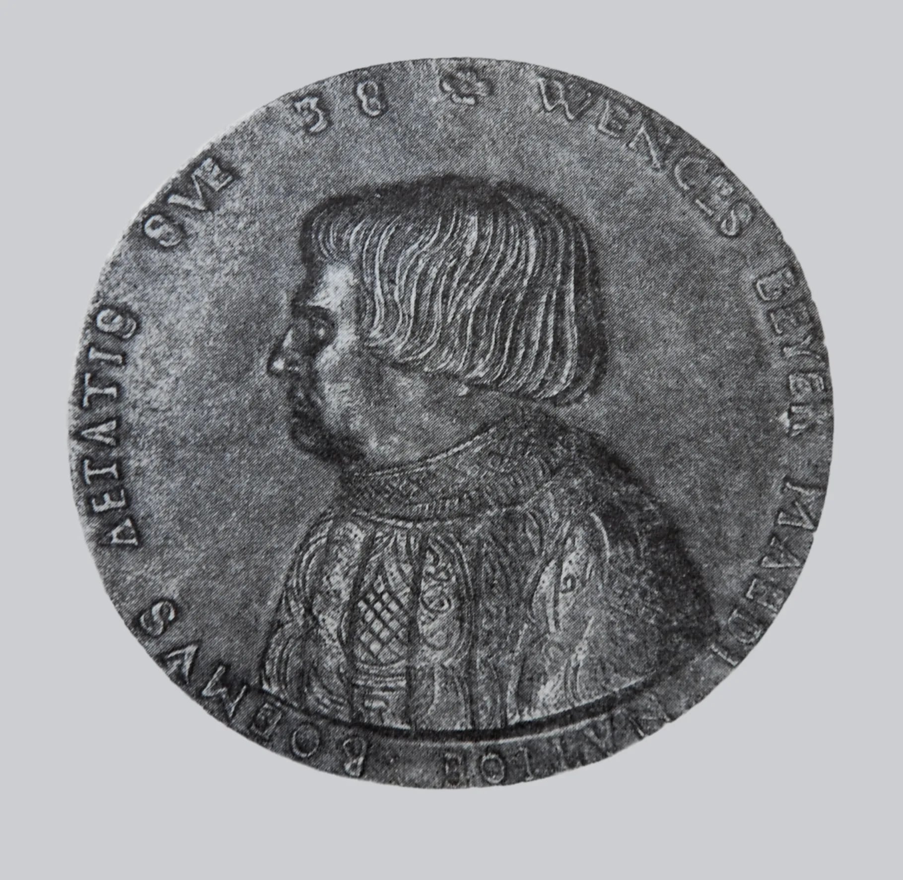 Porträt von Václav Payer z Lokte (1488–1537) – Gedenkseite
