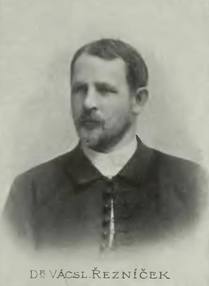 Portrait of Václav Řezníček (1861–1924) – memorial page