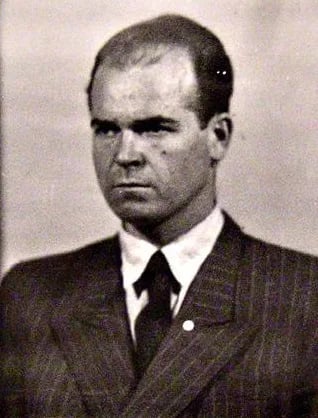 Porträt von Václav Švéda (1921–1955) – Gedenkseite