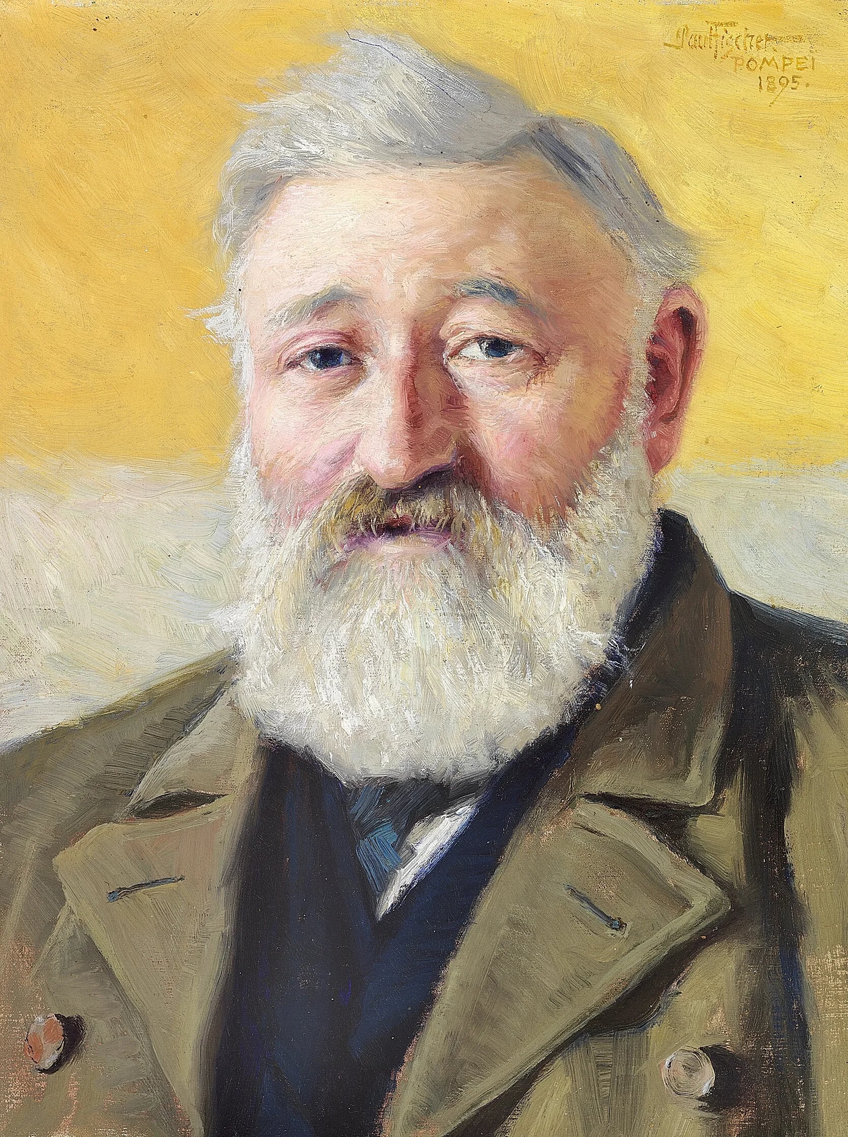 Portrait of Martin Müller (1835–1906) – memorial page