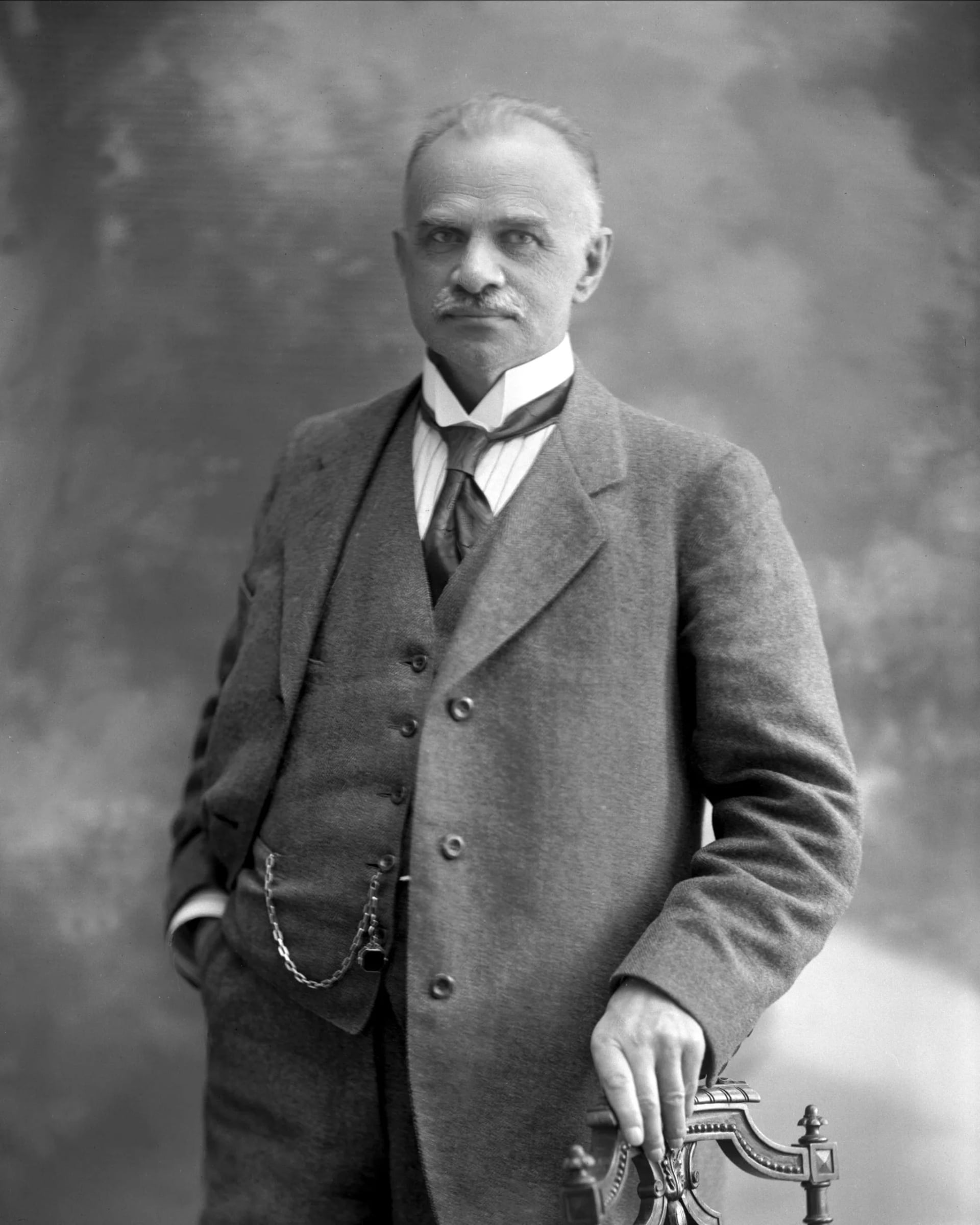 Porträt von Otto Treider (1856–1928) – Gedenkseite