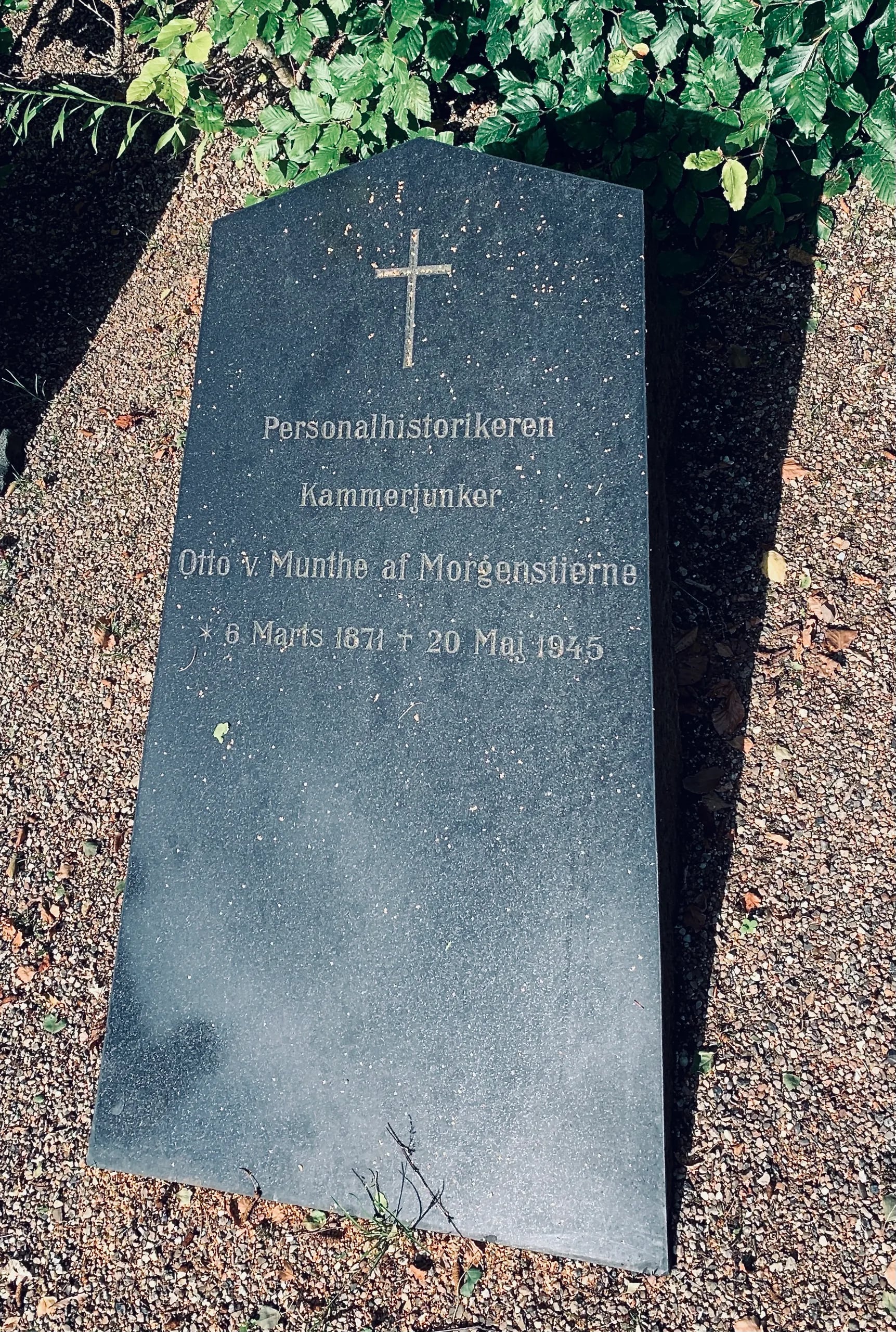 Porträt von Otto von Munthe af Morgenstierne (1871–1945) – Gedenkseite