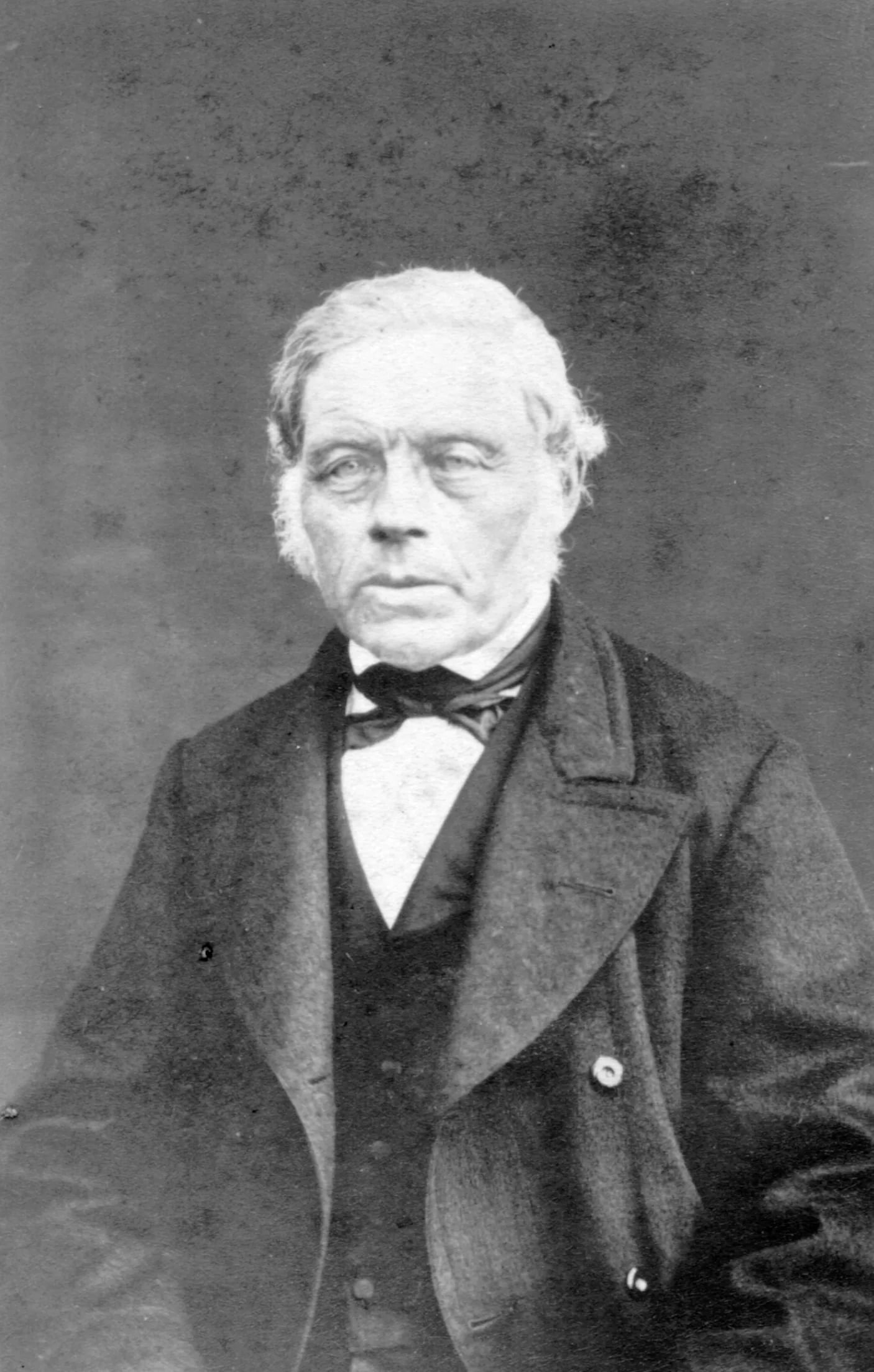 Portrait of Peder Olsen (1819–1909) – memorial page