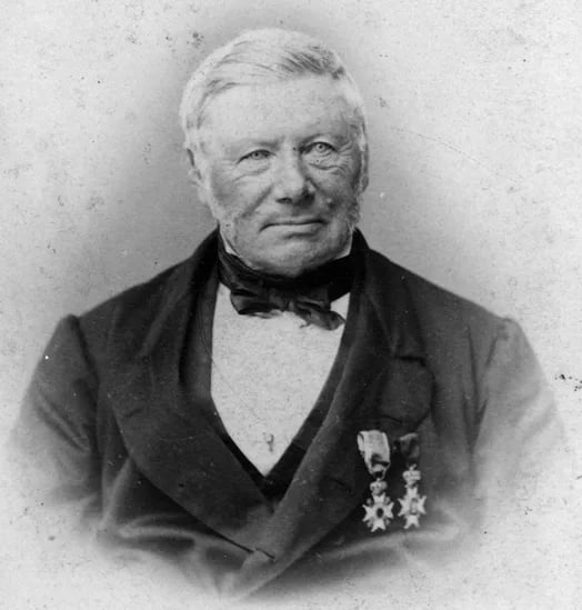 Portrait of Peter Möller (1793–1869) – memorial page