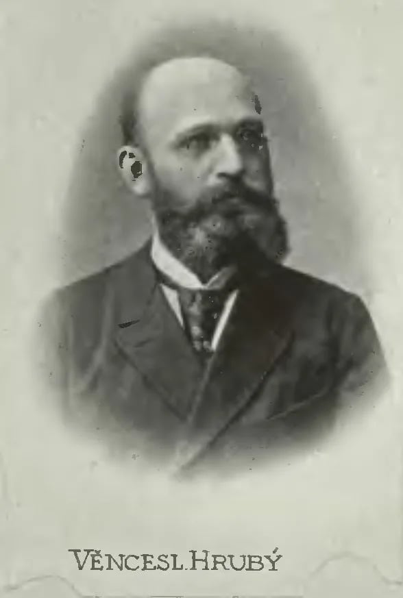Portrait of Věnceslav Hrubý (1848–1933) – memorial page