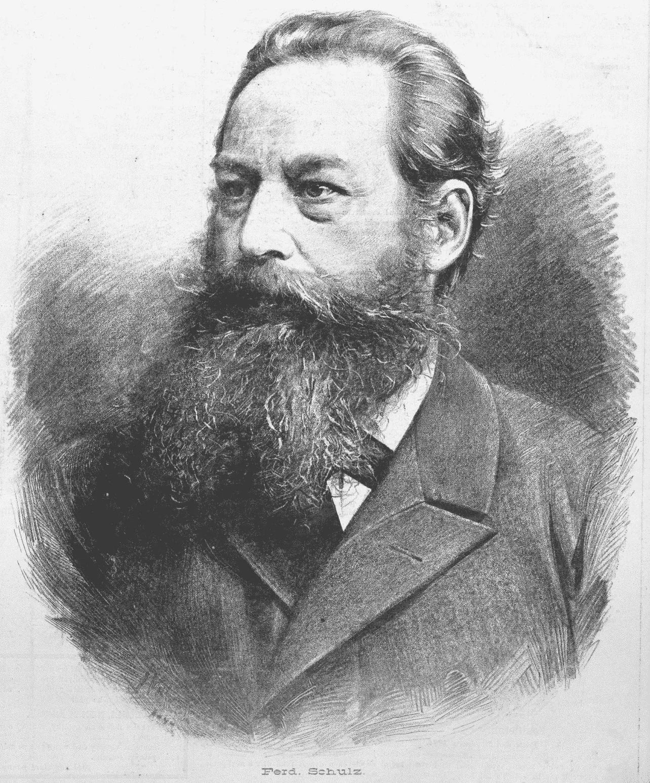 Portrait of Ferdinand Schulz (1835–1905) – memorial page