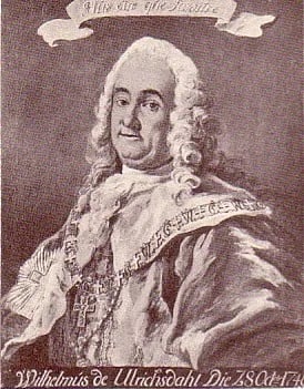 Portrait of Wilhelm de Ulrichsdal (1692–1765) – memorial page
