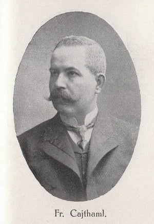 Portrait of František Cajthaml (1868–1936) – memorial page