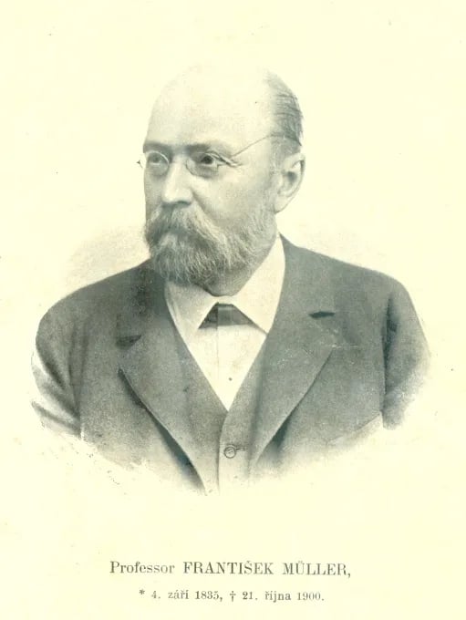 Portrait of František Müller (1835–1900) – memorial page