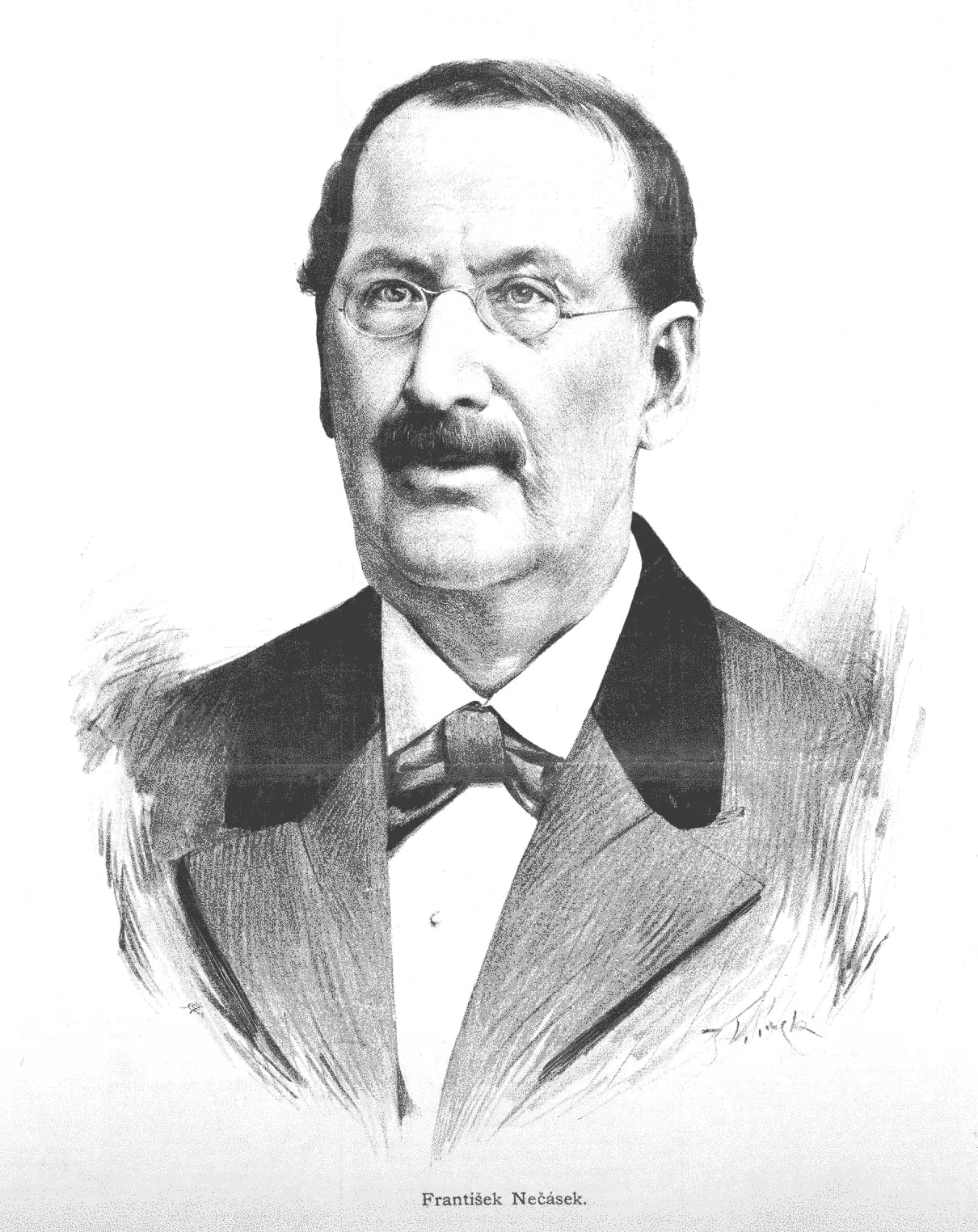 Portrait of František Nečásek (1811–1889) – memorial page
