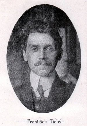 Porträt von František Rut Tichý (1886–1968) – Gedenkseite