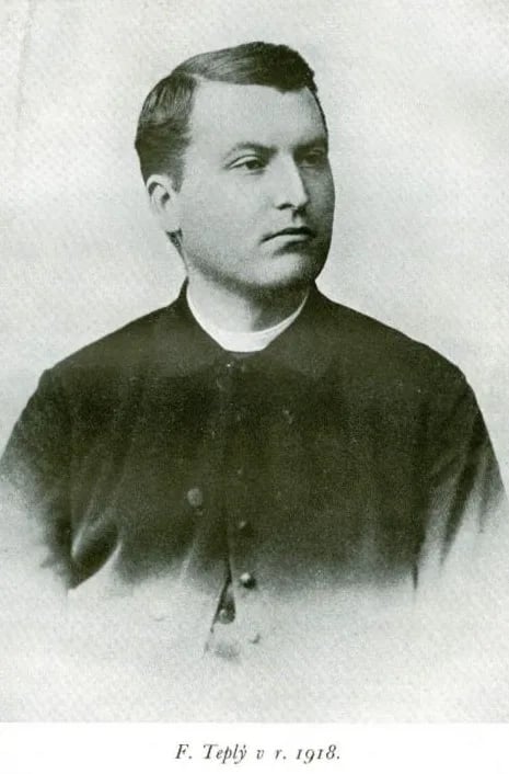 Porträt von František Teplý (1867–1945) – Gedenkseite