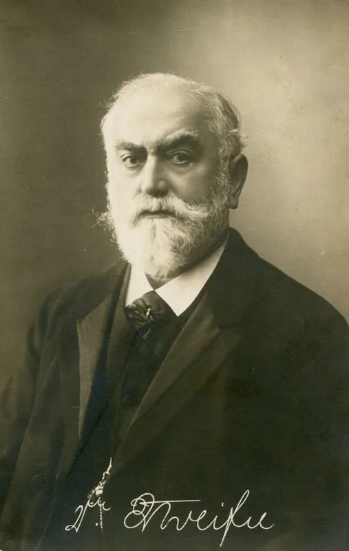 Porträt von Paul Zweifel (1848–1927) – Gedenkseite