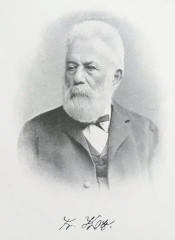 Porträt von František Štěpán Kott (1825–1915) – Gedenkseite