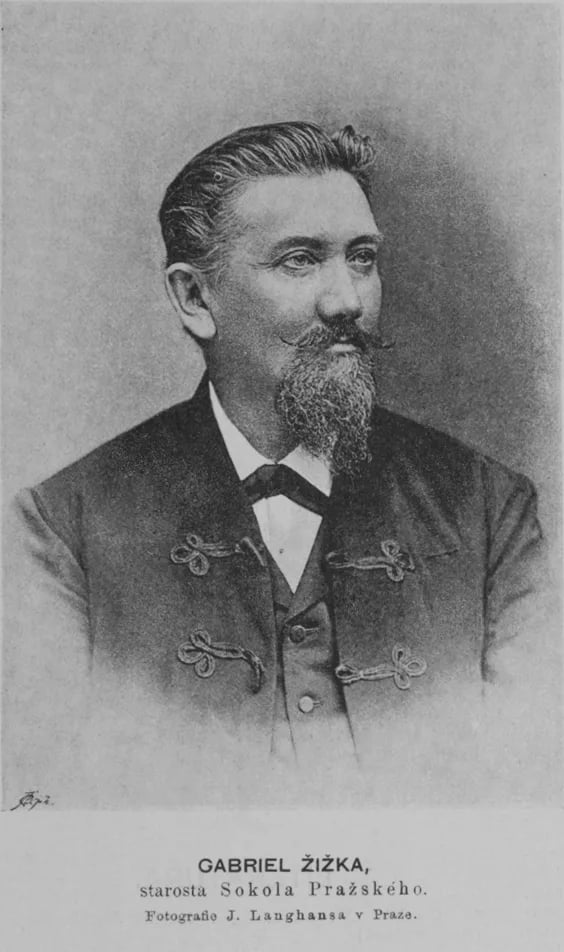 Portrait of Gabriel Zizka (1833–1889) – memorial page