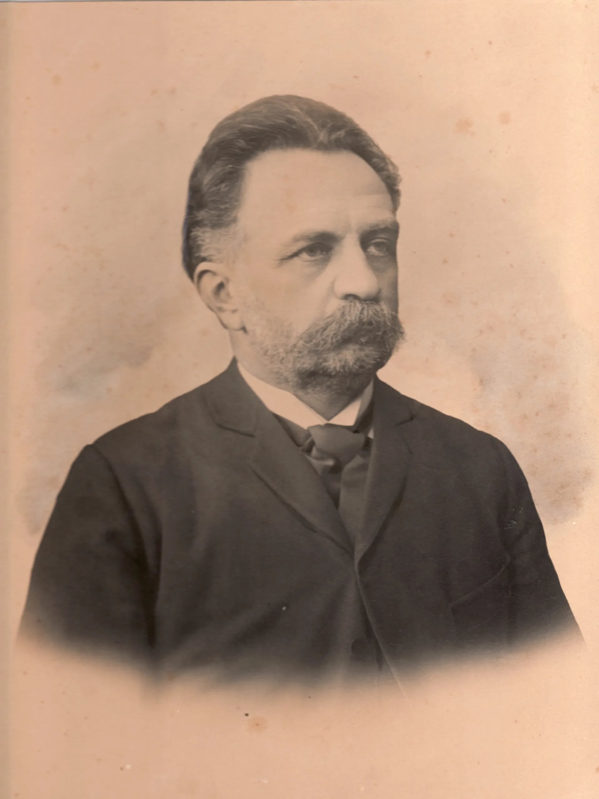 Portrait of Gustav Winterholler (1833–1894) – memorial page