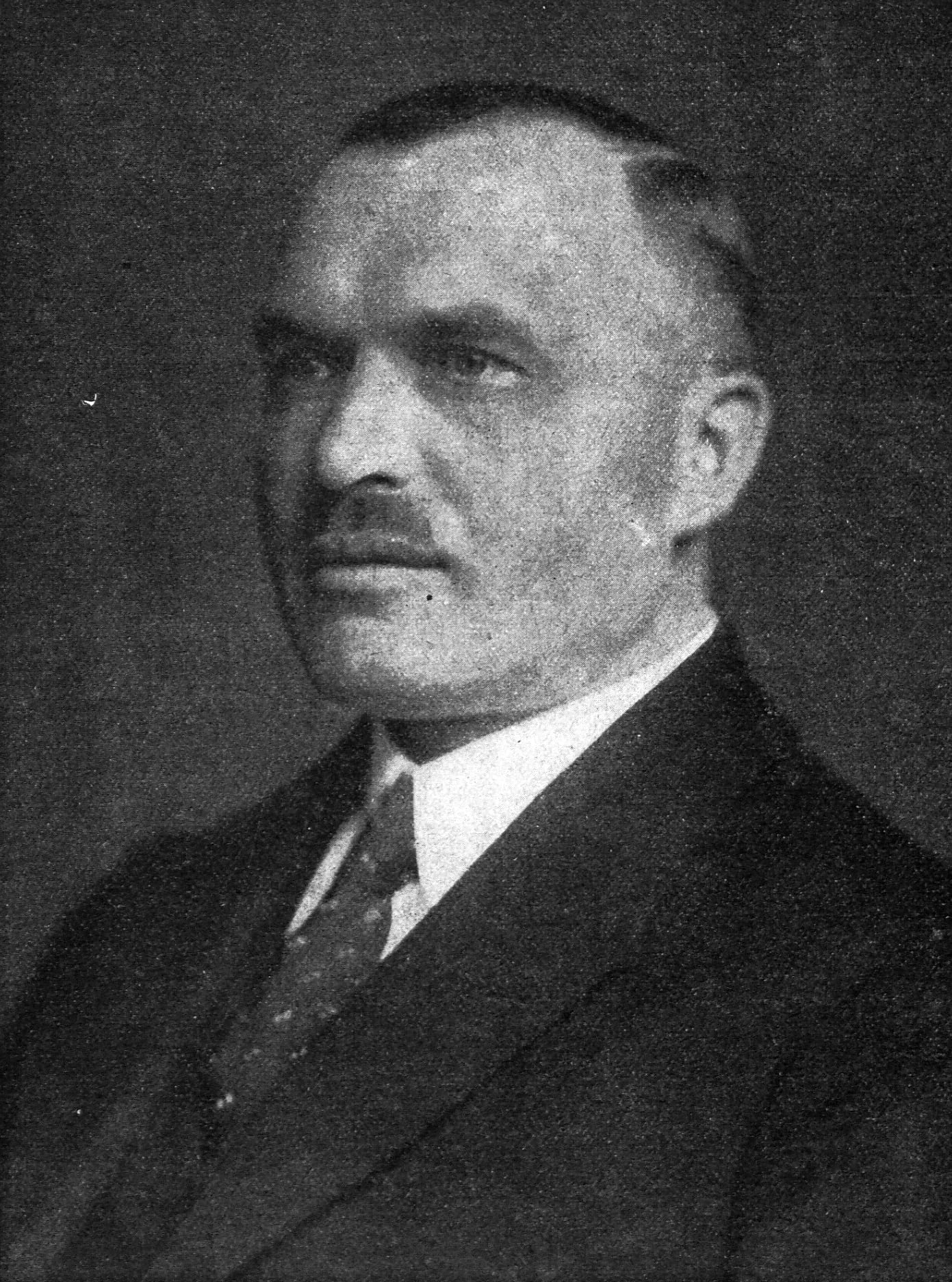 Porträt von Jan Dostálek (1883–1955) – Gedenkseite