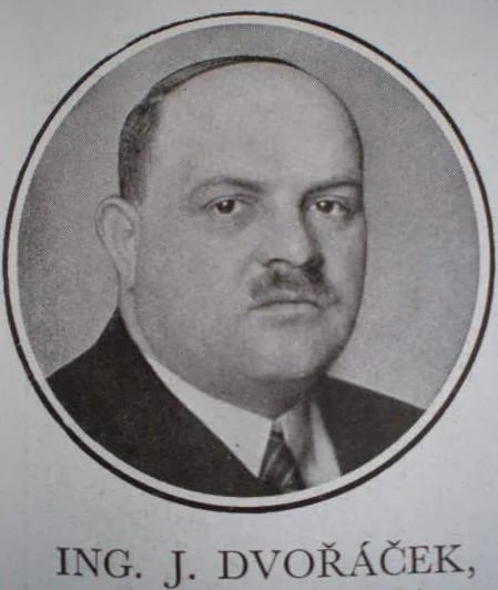 Porträt von Jan Dvořáček (1887–1956) – Gedenkseite
