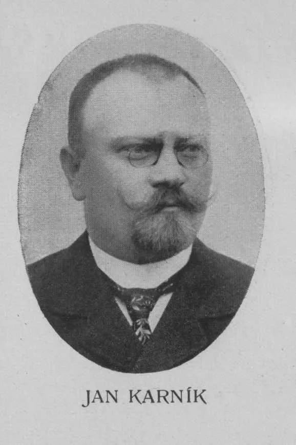 Portrait of Jan Kárník (1870–1958) – memorial page