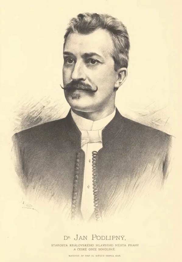 Portrait of Jan Podlipný (1848–1914) – memorial page