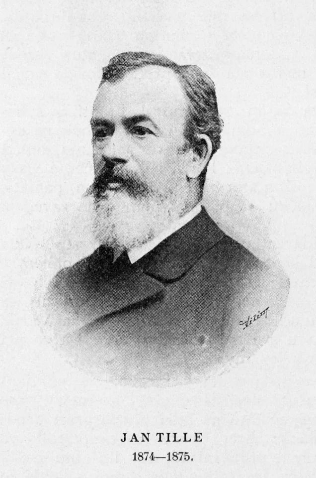 Porträt von Jan Tille (1833–1897) – Gedenkseite