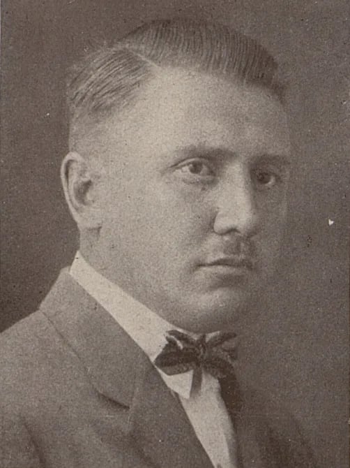 Porträt von Jaroslav František Stockar von Bernkopf (1890–1977) – Gedenkseite