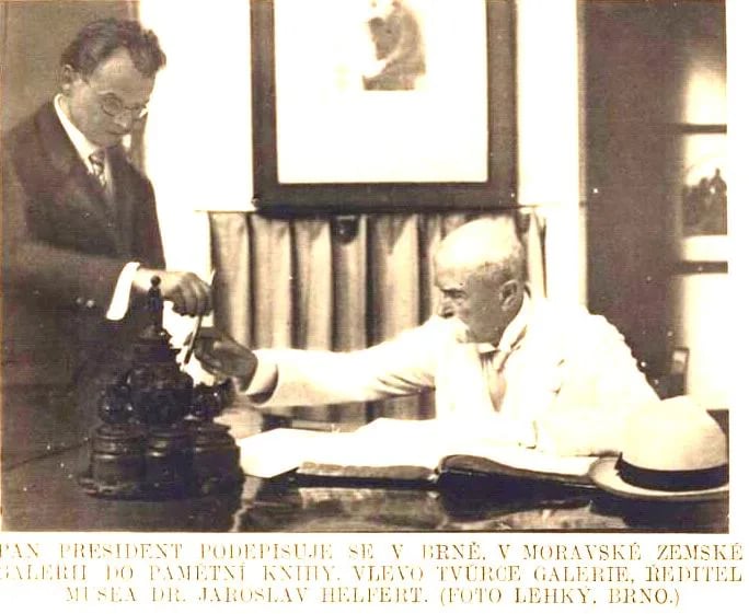 Portrait of Jaroslav Helfert (1883–1972) – memorial page