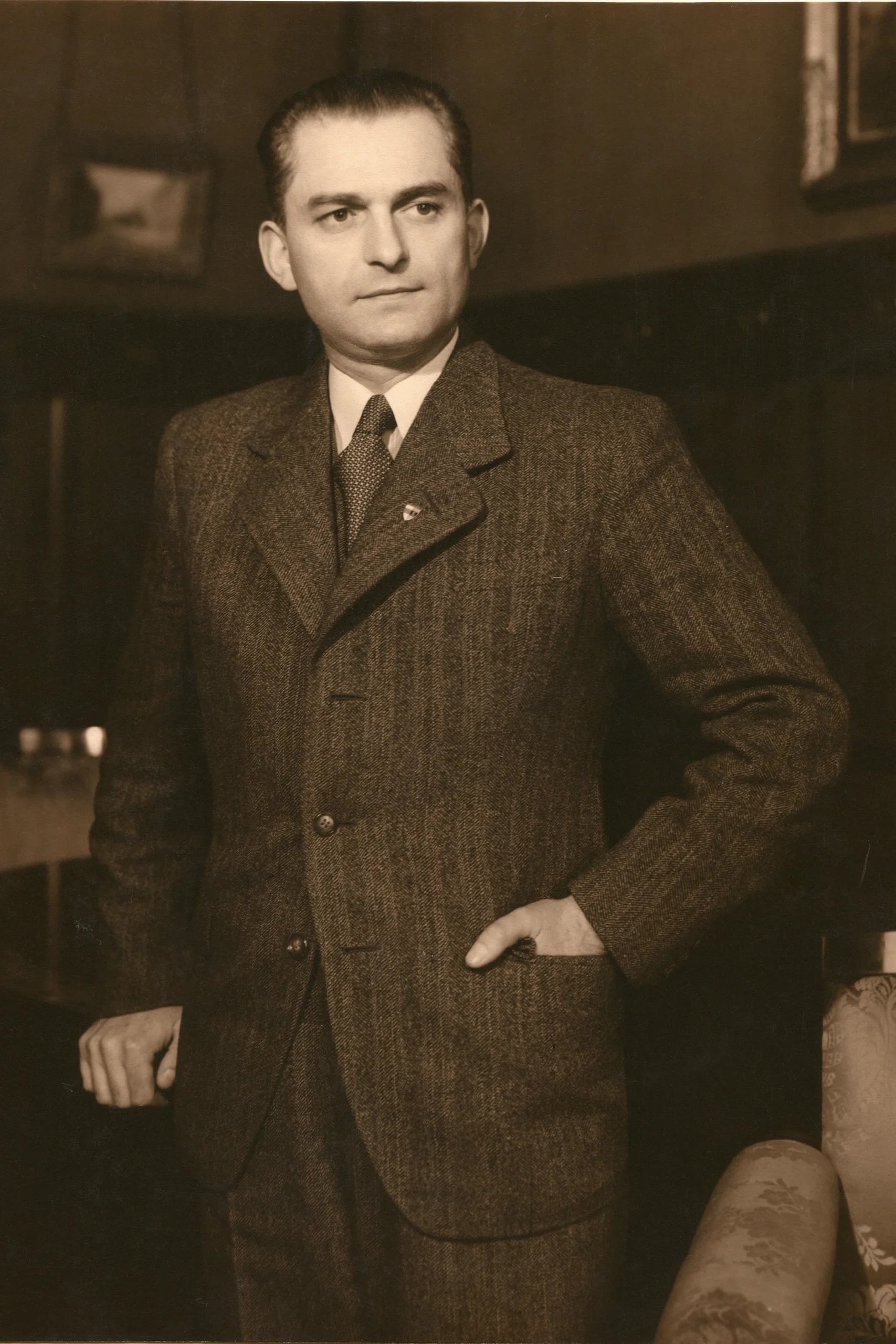 Porträt von Jaroslav Kratochvíl (1901–1984) – Gedenkseite