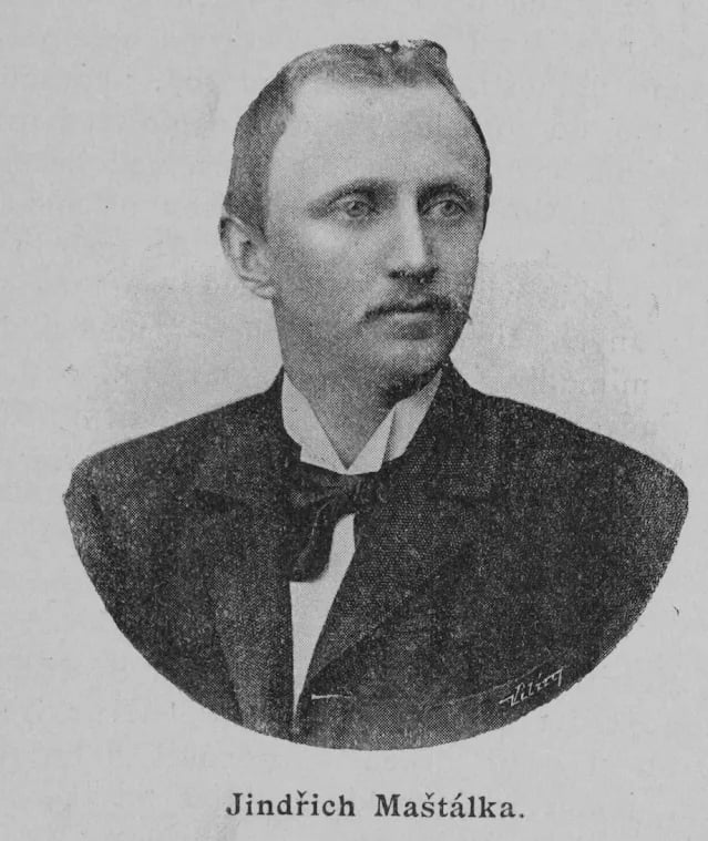 Porträt von Jindřich Maštálka (1866–1926) – Gedenkseite