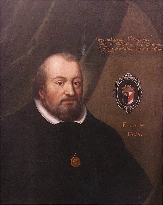 Porträt von Jiří Bílek z Bilenberku (1590–1657) – Gedenkseite