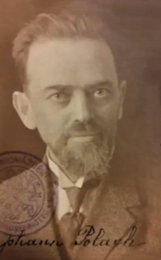 Porträt von Johann Polach (1871–1942) – Gedenkseite