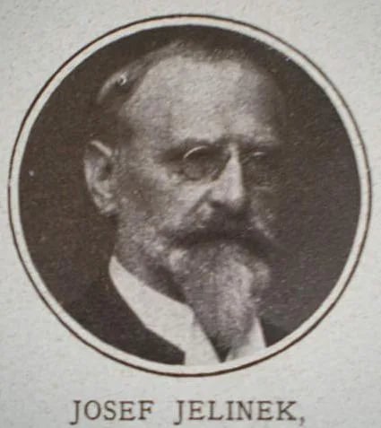 Porträt von Josef Jelinek (1864–1934) – Gedenkseite