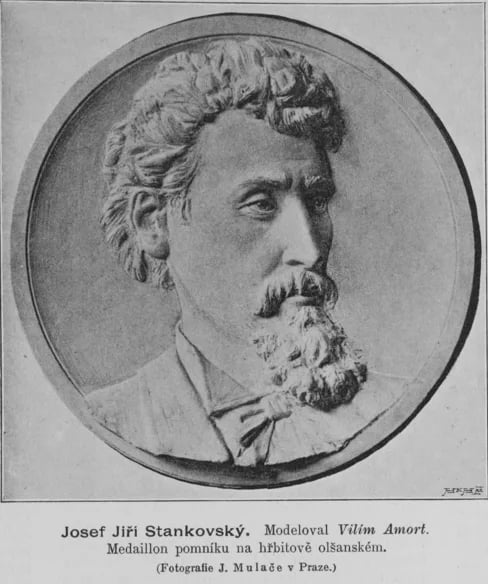 Portrait of Josef Jiří Stankovský (1844–1879) – memorial page