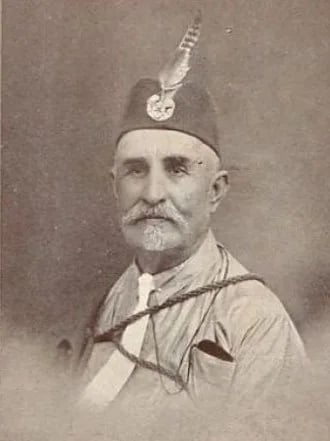 Porträt von Josef Kadlčák (1856–1924) – Gedenkseite