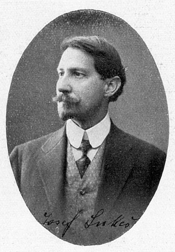 Porträt von Josef Lukeš (1870–1956) – Gedenkseite