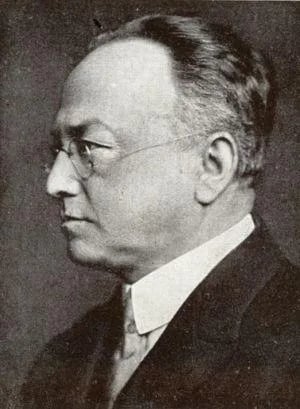 Porträt von Karel Hermann-Otavský (1866–1939) – Gedenkseite