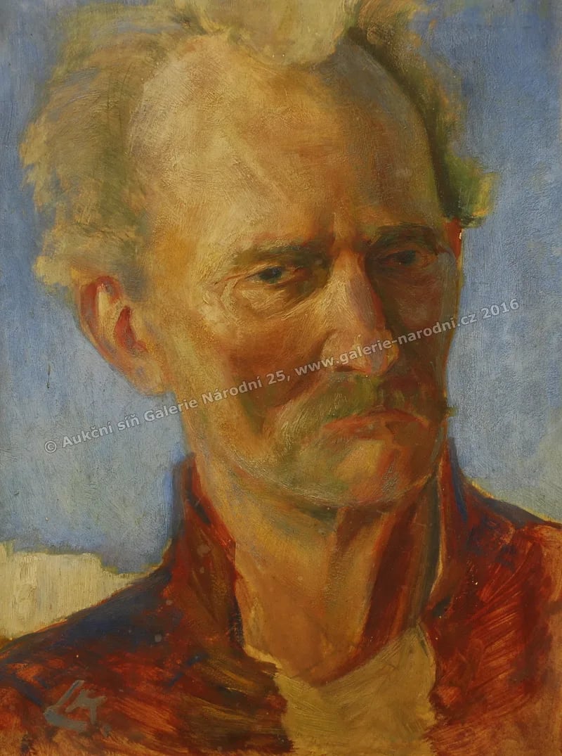 Portrait of Karel Langer (1878–1947) – memorial page