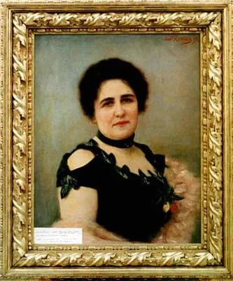 Porträt von Kateřina Thomová (1861–1952) – Gedenkseite