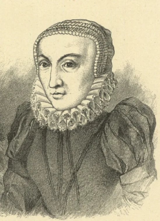 Porträt von Kateřina z Ludanic (1565–1601) – Gedenkseite